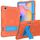 Per Samsung Galaxy Tab S6 Lite P610 Robot a colori a contrasto Custodia protettiva in silicone antiurto + PC con supporto (arancione blu) Per Samsung Galaxy Tab S6 Lite P610 Robot a colori a contrasto Custodia protettiva in silicone antiurto + PC con supporto (arancione blu)