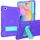 Per Samsung Galaxy Tab S6 Lite P610 Robot a colori a contrasto Custodia protettiva in silicone antiurto + PC con supporto (viola verde menta) Per Samsung Galaxy Tab S6 Lite P610 Robot a colori a contrasto Custodia protettiva in silicone antiurto + PC con supporto (viola verde menta)