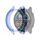 Per Xiaomi Watch Color Sport Mezza copertura Cassa protettiva in TPU scavata (blu trasparente) Per Xiaomi Watch Color Sport Mezza copertura Cassa protettiva in TPU scavata (blu trasparente)