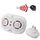 Mouse Chaser con doppio sensore a ultrasuoni (bianco)