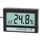Termometro digitale LCD a due vie (interno ed esterno) con funzione di visualizzazione dell'orologio, TM-2 (nero) Termometro digitale LCD a due vie (interno ed esterno) con funzione di visualizzazione dell'orologio, TM-2 (nero)