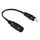 Cavo connettore di alimentazione CC da 5,5 x 2,1 mm femmina a 4,0 x 1,7 mm maschio CC per adattatore per laptop, lunghezza: 15 cm (nero)