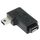 Adattatore da micro USB a mini USB da 90 gradi (nero)