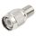Connettore F femmina a TNC maschio (argento)