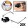 Lente d'ingrandimento per riparazione di orologi con occhiali 20X con luce LED