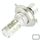 Fendinebbia H4 60W bianco 12 LED CREE per veicoli, CC 12-30V
