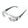 Occhiali d'ingrandimento TV 7012L 2.1X per persone con ipermetropia (campo visivo: da 0 a +300 gradi) (nero)