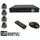 Kit videoregistratore digitale integrato a 4 canali (1/3 Sony CCD, 650TVL, 24 x LED IR, obiettivo 6mm, distanza IR: 25m, H.264 (8204EV + 622A) Kit videoregistratore digitale integrato a 4 canali (1/3 Sony CCD, 650TVL, 24 x LED IR, obiettivo 6mm, distanza IR: 25m, H.264 (8204EV + 622A)