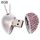 Disco flash USB con gioielli con diamanti a forma di cuore, speciale per regali di San Valentino (8 GB)
