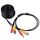 Cavo CCTV, cavo di alimentazione video, cavo coassiale RG59, lunghezza: 10 m (nero) Cavo CCTV, cavo di alimentazione video, cavo coassiale RG59, lunghezza: 10 m (nero)