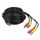 Cavo CCTV, cavo di alimentazione video, cavo coassiale RG59, lunghezza: 20 m (nero) Cavo CCTV, cavo di alimentazione video, cavo coassiale RG59, lunghezza: 20 m (nero)