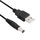 Cavo di alimentazione maschile USB a DC 5,5 x 2,1 mm, lunghezza: 1,2 m (nero) Cavo di alimentazione maschile USB a DC 5,5 x 2,1 mm, lunghezza: 1,2 m (nero)