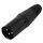 Adattatore connettore microfono XLR a 3 pin maschio (nero)