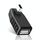 Adattatore da mini USB maschio a USB 2.0 AF con angolo di 90 gradi a sinistra, supporto funzione OTG (nero) Adattatore da mini USB maschio a USB 2.0 AF con angolo di 90 gradi a sinistra, supporto funzione OTG (nero)