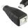 Adattatore micro USB maschio a USB BF (nero)