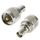 M Head Large Pin Maschio a BNC-K Adapter (Argento)