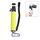 Supporto per luce flash a LED Monopiede portatile in spugna Steadicam con giunto cardanico per fotocamera SLR (verde)