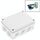Scatola di alimentazione impermeabile in plastica per telecamere di sorveglianza, dimensioni: 15 cm x 11 cm x 7 cm (bianco) Scatola di alimentazione impermeabile in plastica per telecamere di sorveglianza, dimensioni: 15 cm x 11 cm x 7 cm (bianco)