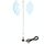 Antenna magnetica mobile dual band NAGOYA UT-108UV SMA per walkie-talkie, lunghezza antenna: 50 cm Antenna magnetica mobile dual band NAGOYA UT-108UV SMA per walkie-talkie, lunghezza antenna: 50 cm