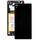 Cover posteriore originale in vetro per Sony Xperia Z3 / D6653 (nera)