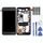 Display LCD + pannello touch con cornice per Nokia Lumia 530 (nero)