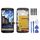 Gruppo digitalizzatore 3 in 1 (LCD + cornice + touch pad) per Motorola Moto G2 (nero) Gruppo digitalizzatore 3 in 1 (LCD + cornice + touch pad) per Motorola Moto G2 (nero)