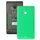Cover posteriore batteria in plastica a tinta unita con superficie brillante per Microsoft Lumia 535 (verde) Cover posteriore batteria in plastica a tinta unita con superficie brillante per Microsoft Lumia 535 (verde)