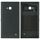 Cover posteriore batteria in plastica tinta unita per Nokia Lumia 730 (nero) Cover posteriore batteria in plastica tinta unita per Nokia Lumia 730 (nero)