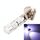 H1 50W 600LM 5500K Luce bianca 10 SMD-2828-LED Fendinebbia per auto, corrente costante, DC12-24V (luce bianca)
