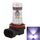 H11 850LM 100W LED Fendinebbia anteriore per auto / Luce di marcia diurna / Lampadina per fari, CC 12-24 V (bianco freddo)