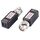 Balun video ricetrasmettitore passivo coassiale CVI / TVI / AHD 1CH versione avanzata 2 PCS HD 202E Balun video ricetrasmettitore passivo coassiale CVI / TVI / AHD 1CH versione avanzata 2 PCS HD 202E