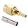 Adattatore connettore maschio diritto SMA a crimpare placcato oro 10 PC per cavo RG174 / RG188 / RG316 / LMR100
