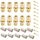 Adattatore per connettore RF a crimpare con spina maschio SMA placcato oro 10 PC per cavo RG58 / RG142 / LMR195 Adattatore per connettore RF a crimpare con spina maschio SMA placcato oro 10 PC per cavo RG58 / RG142 / LMR195