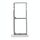 Vassoio per scheda SIM per Meizu M1 Note (bianco)