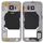 Per Galaxy S6 / G920F Piastra posteriore Custodia Pannello obiettivo fotocamera con tasti laterali e cicalino suoneria altoparlante (grigio) Per Galaxy S6 / G920F Piastra posteriore Custodia Pannello obiettivo fotocamera con tasti laterali e cicalino suoneria altoparlante (grigio)