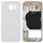 Per Galaxy S6 / G920F Copertura completa dell'alloggiamento (Piastra posteriore Custodia Pannello obiettivo fotocamera + Coperchio posteriore batteria) (Bianco) Per Galaxy S6 / G920F Copertura completa dell'alloggiamento (Piastra posteriore Custodia Pannello obiettivo fotocamera + Coperchio posteriore batteria) (Bianco)