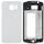 Per Galaxy S6 / G920F Copertura completa dell'alloggiamento (Piastra della cornice del telaio LCD dell'alloggiamento anteriore + Coperchio posteriore della batteria) (Bianco) Per Galaxy S6 / G920F Copertura completa dell'alloggiamento (Piastra della cornice del telaio LCD dell'alloggiamento anteriore + Coperchio posteriore della batteria) (Bianco)