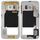 Per Galaxy S6 Edge / G925 Piastra posteriore Custodia Pannello obiettivo fotocamera con tasti laterali e cicalino suoneria altoparlante (argento) Per Galaxy S6 Edge / G925 Piastra posteriore Custodia Pannello obiettivo fotocamera con tasti laterali e cicalino suoneria altoparlante (argento)