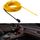 Striscia flessibile per auto rotonda impermeabile con driver per la decorazione dell'auto, lunghezza: 5 m (giallo)
