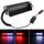 8W 800LM 8 LED Bianco + Luce rossa 3 modalità Angolo regolabile Flash strobo per auto Dash Lampada di avvertimento luce di emergenza con ventose, DC 12V 8W 800LM 8 LED Bianco + Luce rossa 3 modalità Angolo regolabile Flash strobo per auto Dash Lampada di avvertimento luce di emergenza con ventose, DC 12V