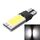 2 PCS T10 6W 180LM Luce bianca a doppia faccia 2 COB LED Decodifica Canbus senza errori Lampada da lettura per auto Clearnce, DC 12V