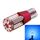 2 PCS T10 5W 285LM Blue Light 57 SMD 4014 LED Canbus senza errori Lampada luci di sicurezza per auto, DC 12V