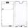 Cornice anteriore per Sony Xperia Z5 (versione con scheda SIM singola) (argento) Cornice anteriore per Sony Xperia Z5 (versione con scheda SIM singola) (argento)