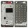 Per Huawei P8 Lite Frontalino LCD Cornice Cornice Cornice (Nero)