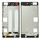 Per Huawei P8 Front Housing LCD Frame Bezel Plate (Nero)