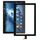 Per Lenovo Tab 2 A10-30 X30F Touch Panel (nero)