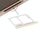 Per A3 (2016) / A3100 e A5 (2016) / A5100 e A7 (2016) / A7100 Vassoio scheda SIM e Vassoio scheda micro SD (oro) Per A3 (2016) / A3100 e A5 (2016) / A5100 e A7 (2016) / A7100 Vassoio scheda SIM e Vassoio scheda micro SD (oro)