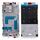 Per Huawei Honor V8 Cornice frontale LCD Cornice cornice (bianca)