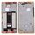 Piastra per cornice LCD per alloggiamento anteriore Huawei Mate S (oro)