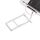 Per Huawei P9 Nano SIM + Vassoio scheda Micro SD / Nano SIM (argento)